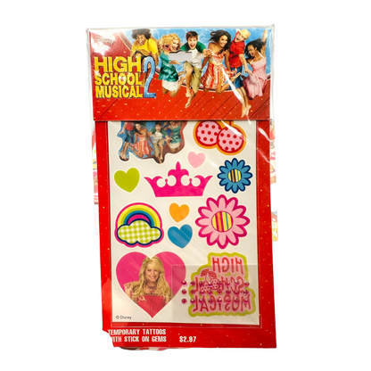 Años 2000s High school Musical Vintage Tatuajes temporales