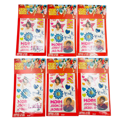 Años 2000s High school Musical Vintage Tatuajes temporales