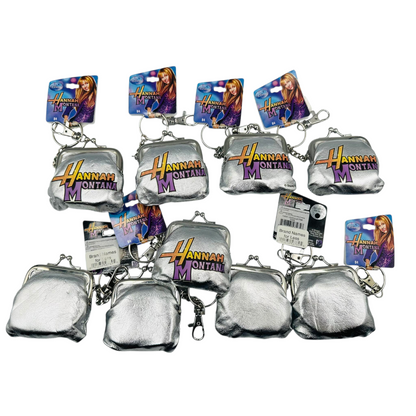 Años 2000s Hannah Montana Vintage Mini Monedero llavero
