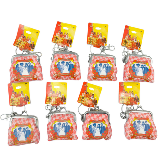 Años 2000s High School Musical Vintage Mini Monedero llavero