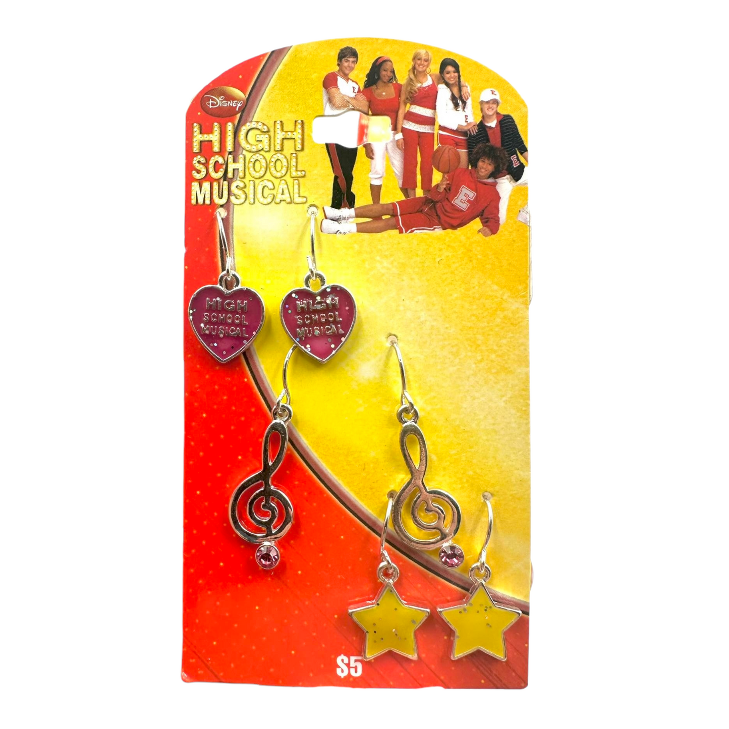 Años 2000s High school Musical Vintage Aretes Fantasía c/u