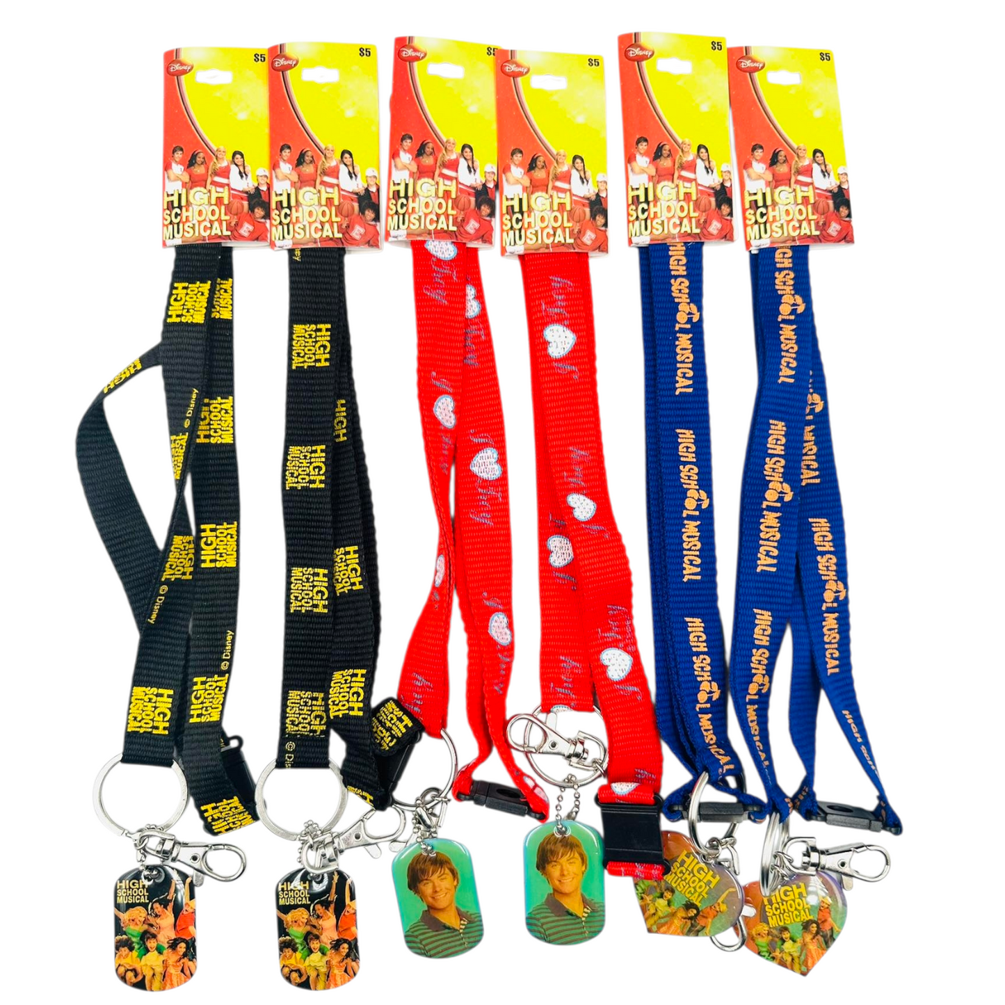 Años 2000s High school Musical Vintage Lanyard Llavero CuerdA