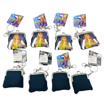 Años 2000s Hannah Montana Vintage Mini Monedero llavero