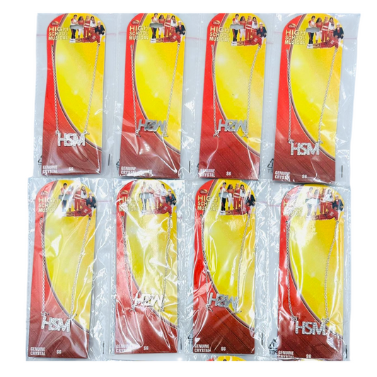 Años 2000s High school Musical Vintage Collar Fantasía cristales blancos o verde cu