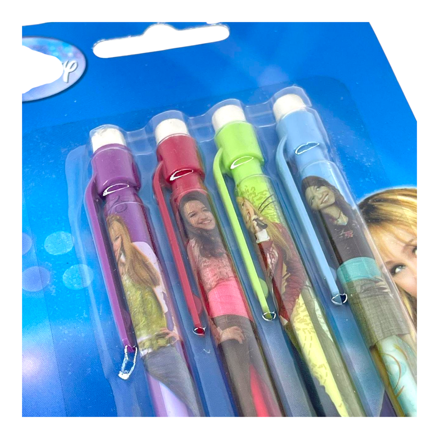 Lapiceros de puntillas vintage Hannah Montana