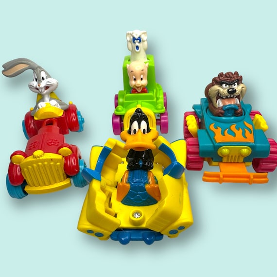 McDonald's Happy Meal Looney Tunes Quack up cars año 1992