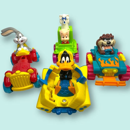 McDonald's Happy Meal Looney Tunes Quack up cars año 1992