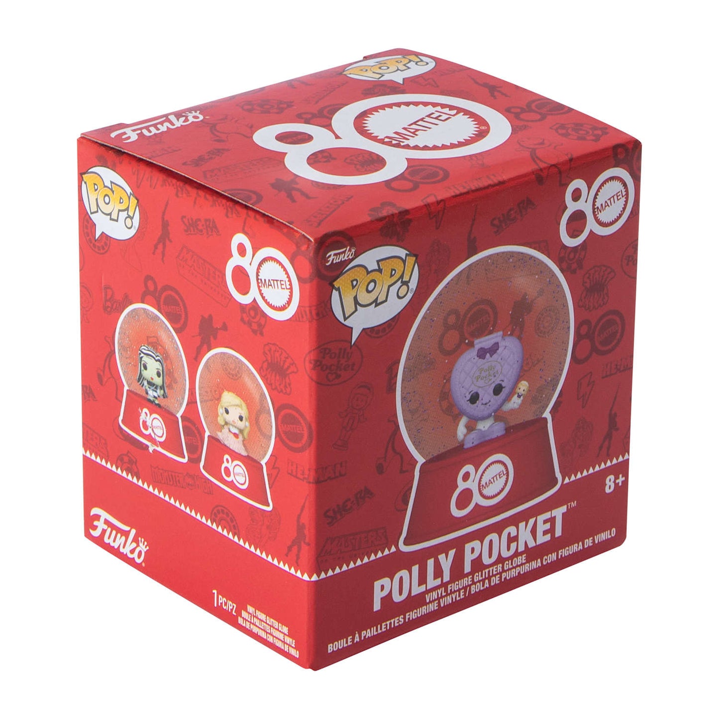 Mattel 80 aniversario mini snow globes Polly Pocket