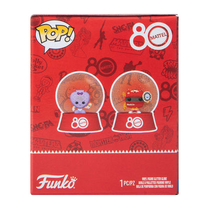 Mattel 80 aniversario mini snow globes Barbie peaches n cream