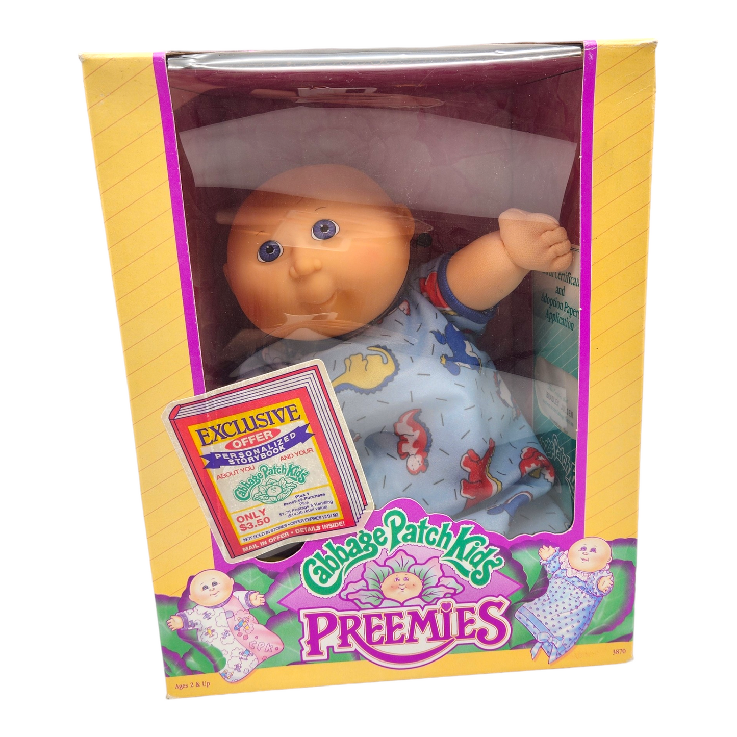 Cabbage Patch Preemie Bradley Julien noviembre 1