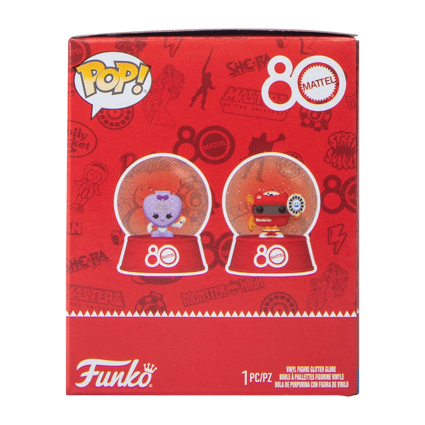 Mattel 80 aniversario mini snow globes Polly Pocket