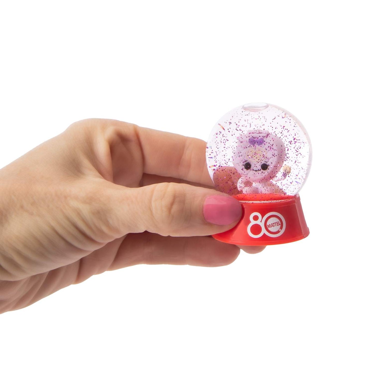 Mattel 80 aniversario mini snow globes Polly Pocket