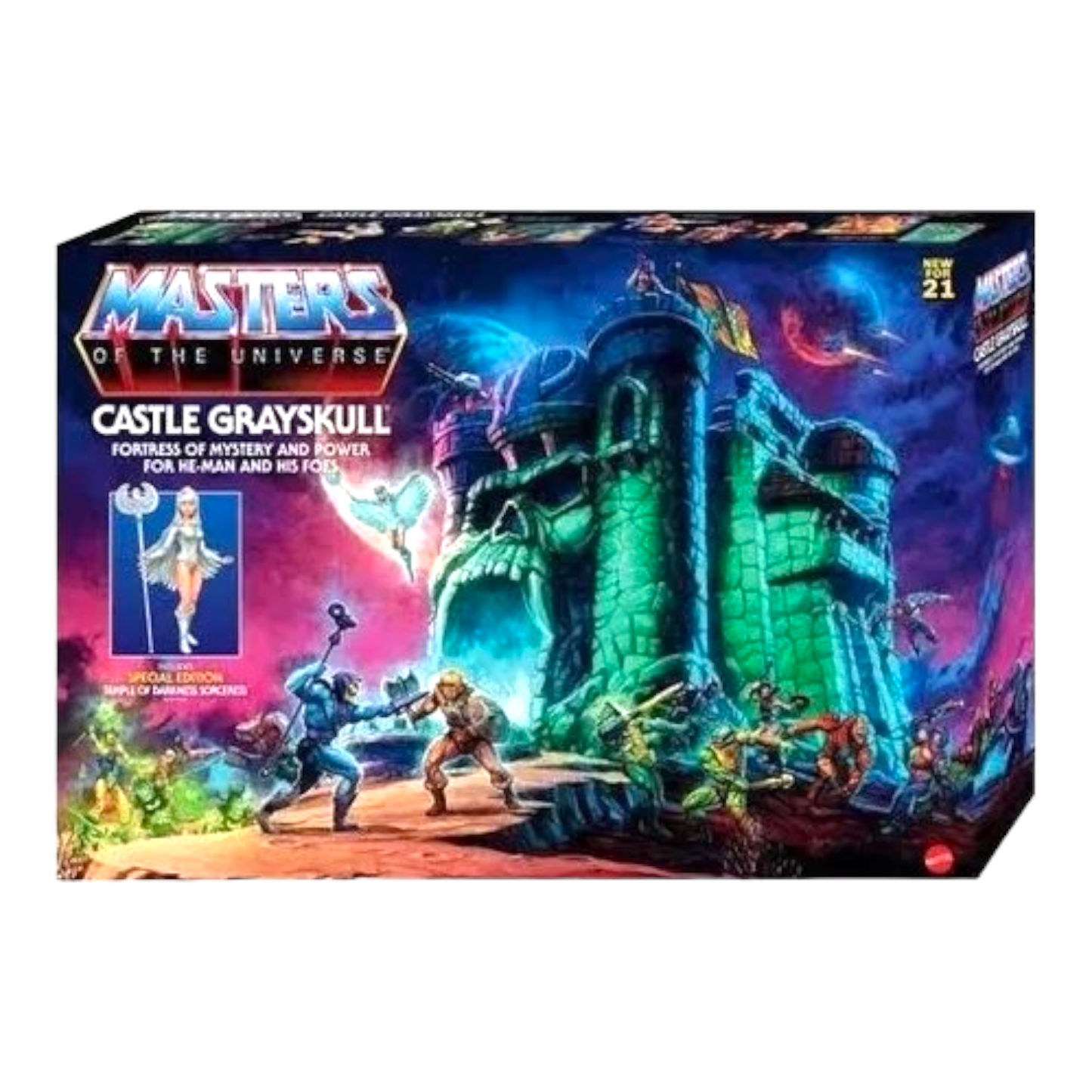 Castillo de Grayskull He Man Masters of the universe reproducción