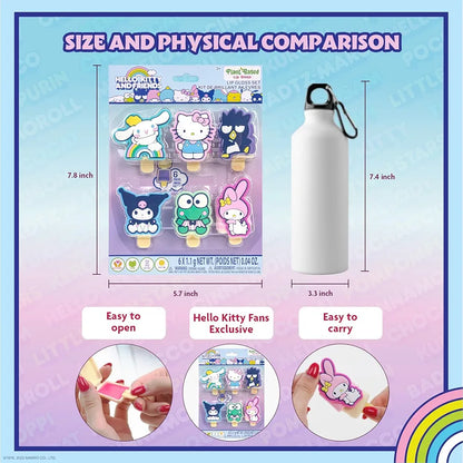 Lip gloss set Hello Kitty and Friends