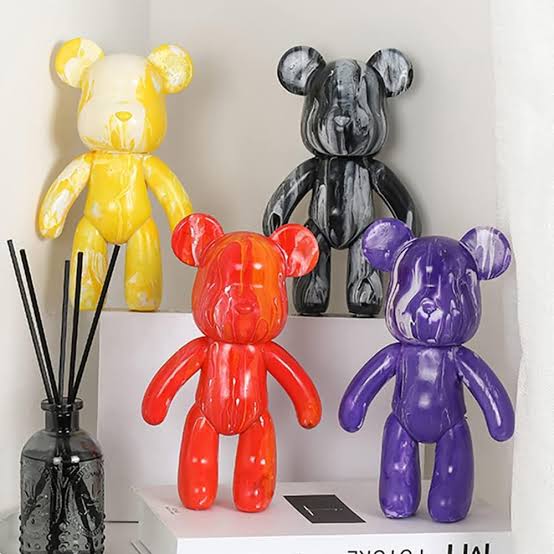 Fluid Bear DIY - Oso para Pintar con Pintura Fluida 26 cm