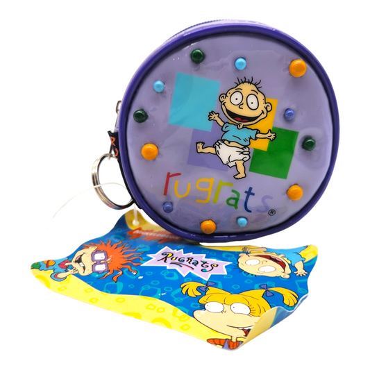 Monedero Rugrats Vintage Viacom charol lila