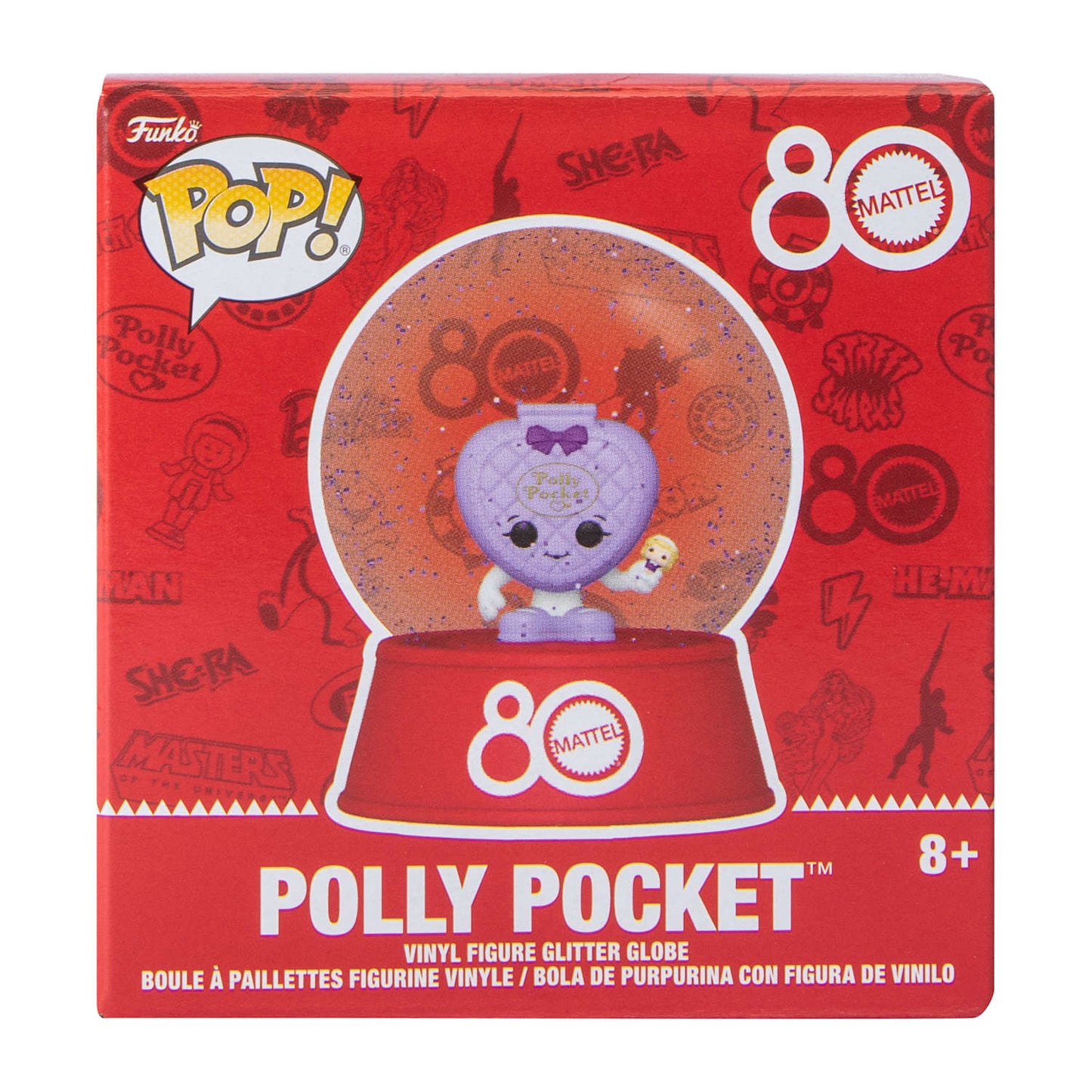 Mattel 80 aniversario mini snow globes Polly Pocket