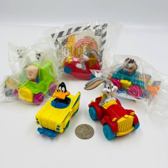 McDonald's Happy Meal Looney Tunes Quack up cars año 1992