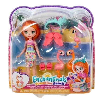 Enchantimals Sunshine Beach Florinda Flamingo