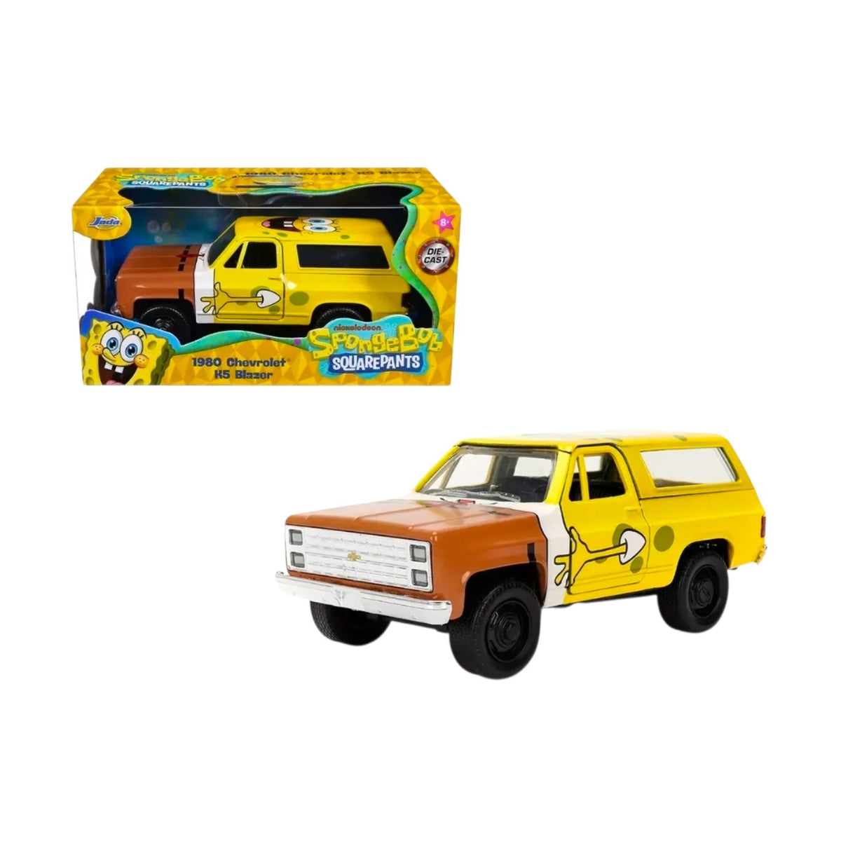 Jada Diecast Escala 1:32 Bob Esponja Camioneta