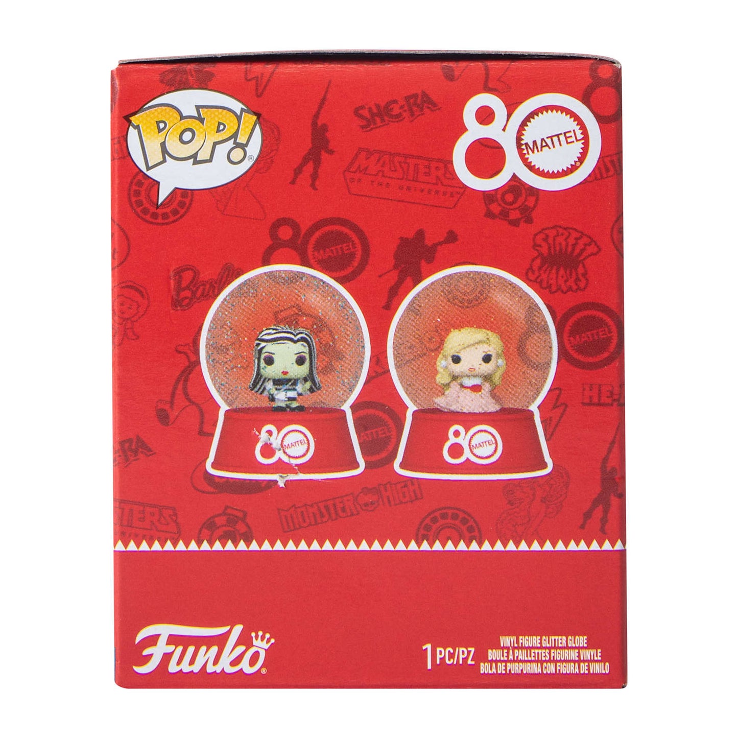 Mattel 80 aniversario mini snow globes Polly Pocket