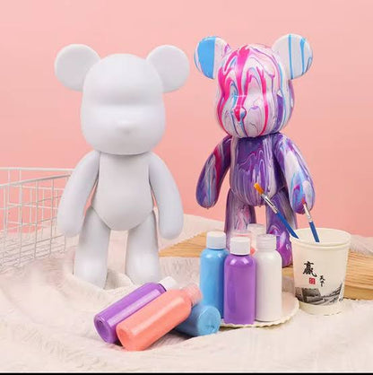 Fluid Bear DIY - Oso para Pintar con Pintura Fluida 26 cm