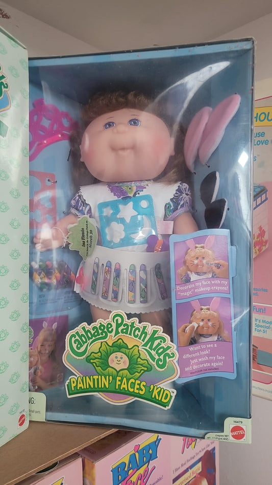 Cabbage Patch Paintin faces Ina Flossie 30 marzo