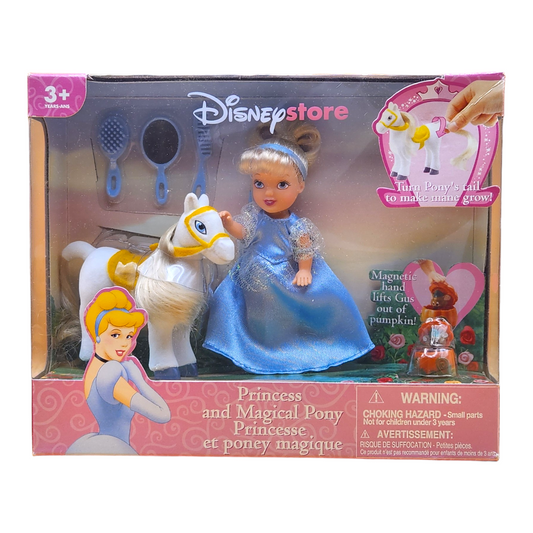 Disney Store Cenicienta tipo Kelly Princess and magical pony