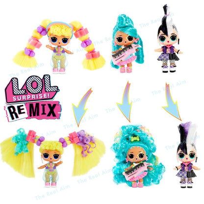 LOL Remix Surprise Hair Flip Blind Box