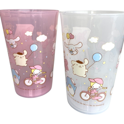 Vasito Sanrio characters Japones plástico 400 ml aprox