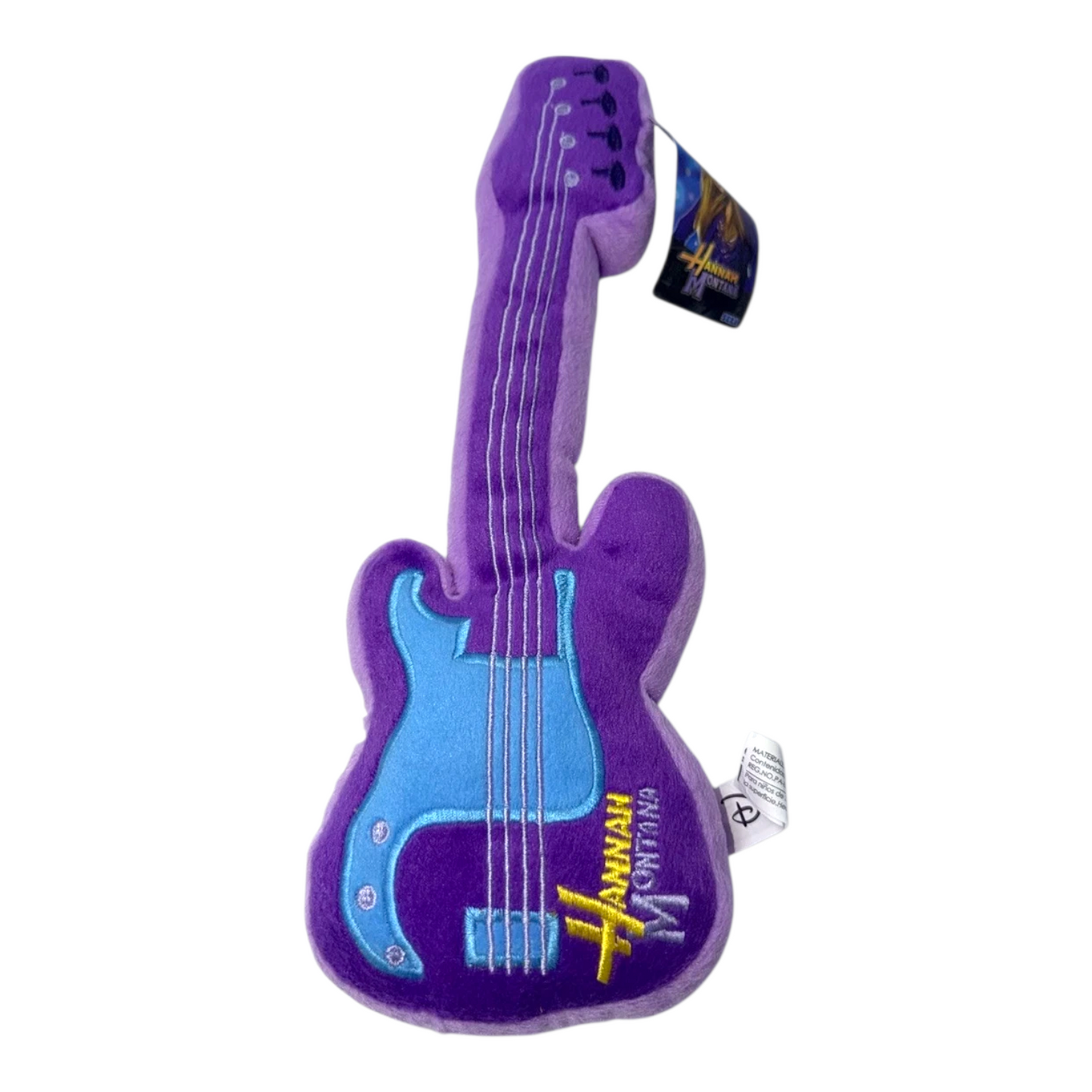 Años 2000s Hannah Montana Guitarra Peluche cojincito 35x12 cms aprox