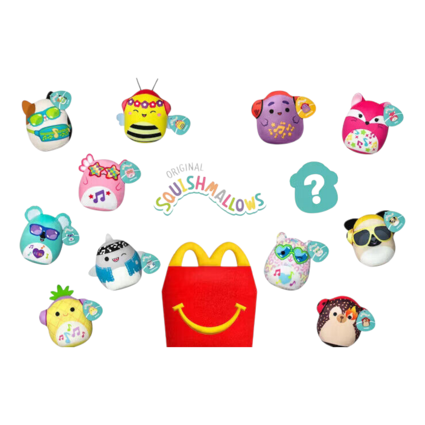 McDonald's Happy Meal Squishmallows Blind bag bolsa sorpresa año 2023