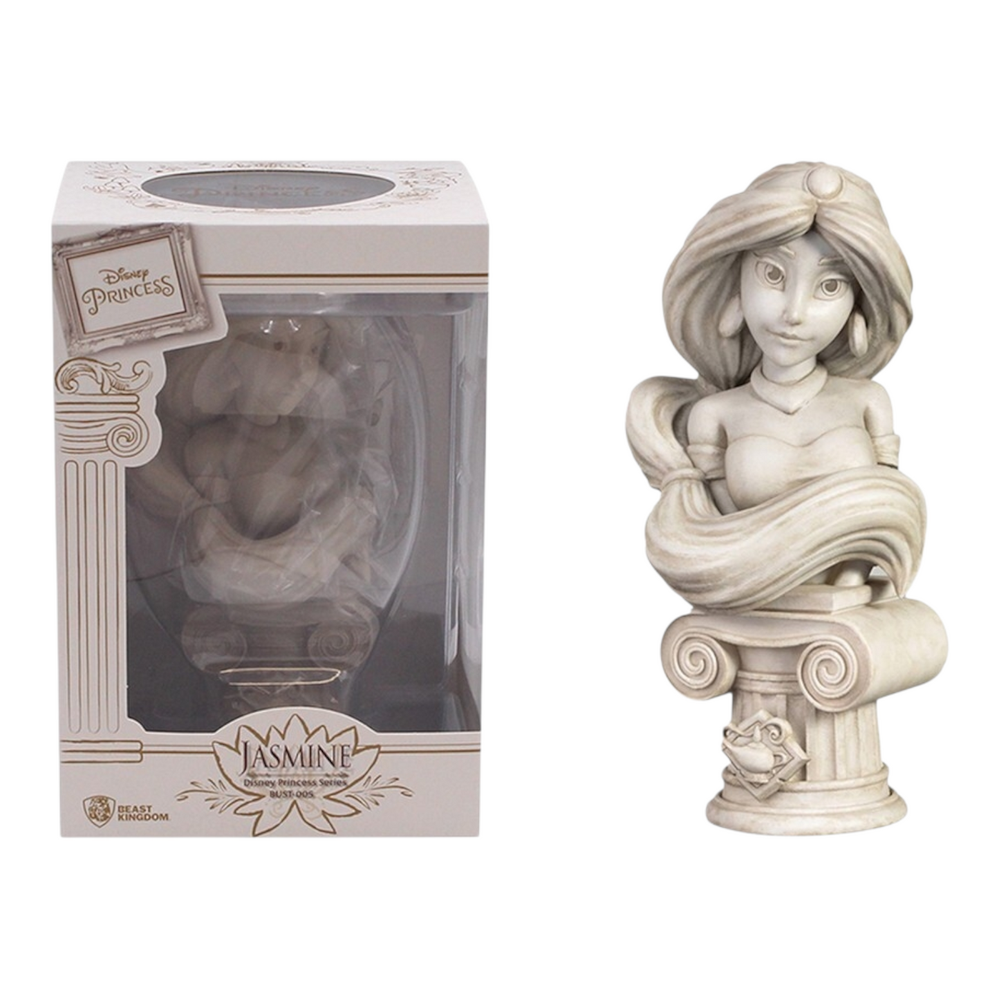 Busto Beast Kingdom Plástico Jasmine Aladdin
