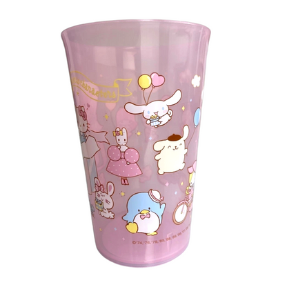 Vasito Sanrio characters Japones plástico 400 ml aprox