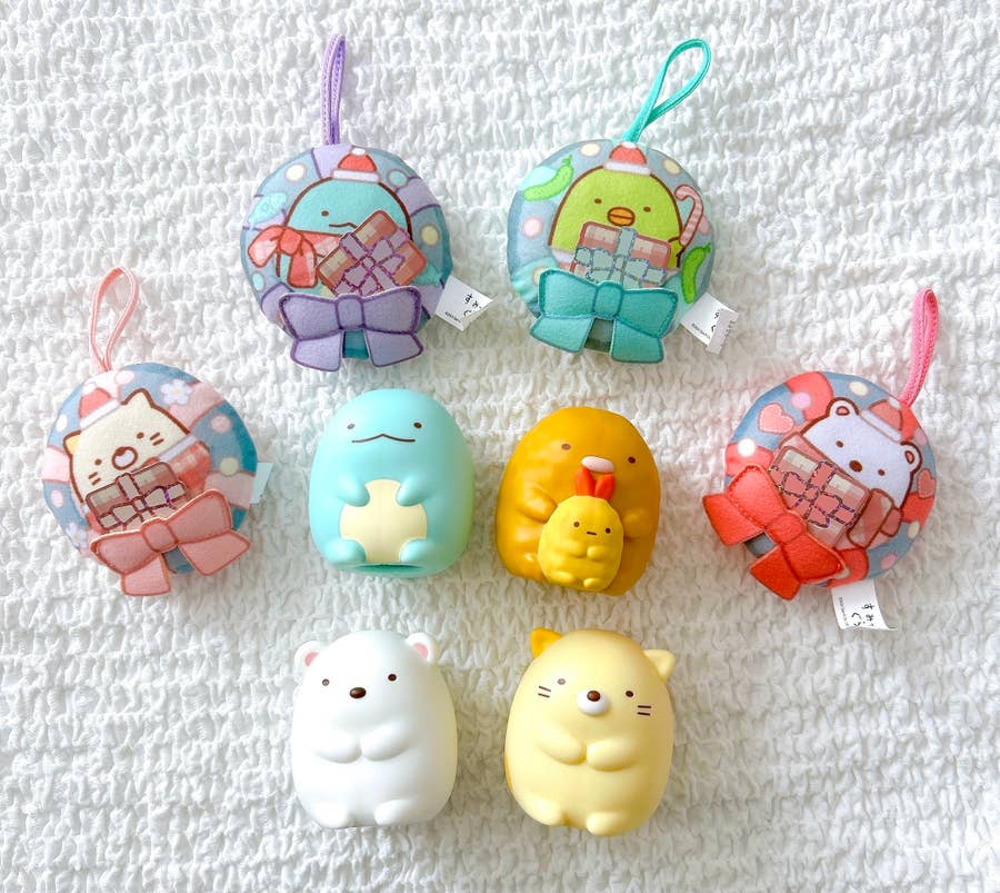 McDonald's Happy Meal Japón Sumikko Gurashi Blind Box figura Nido con stickers