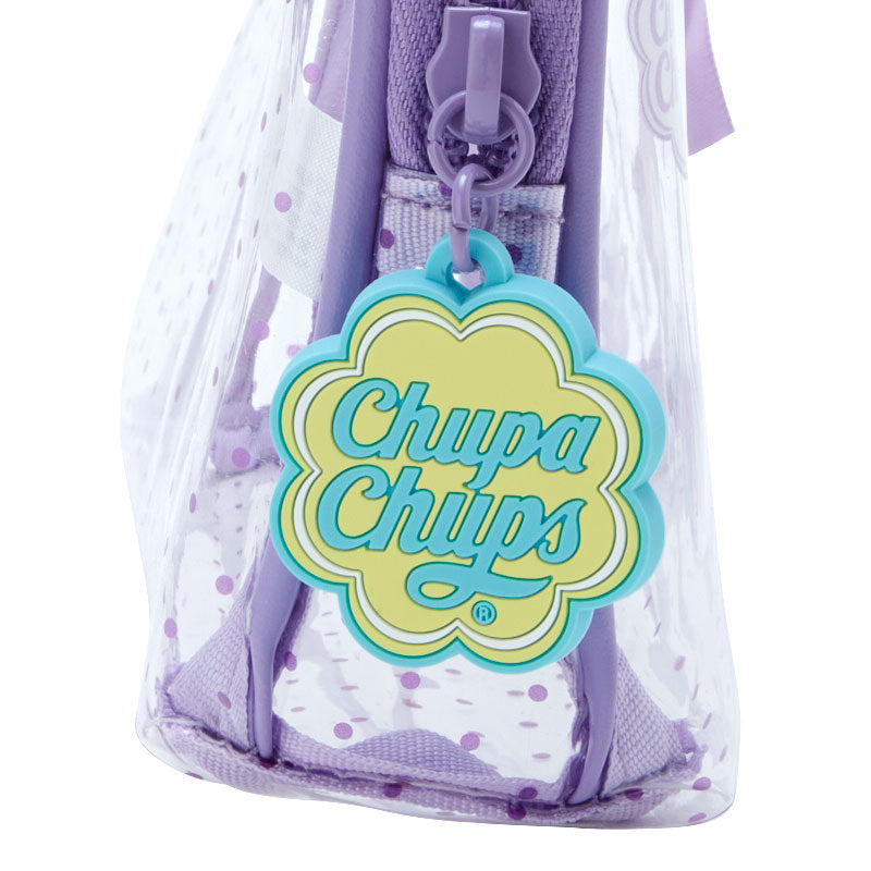 Estuche Cosmetiquera vinyl Chupa Chups Sanrio Original Japon Kuromi