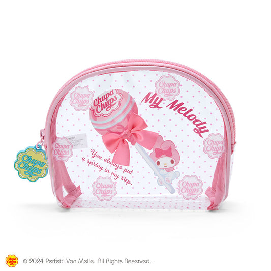 Estuche Cosmetiquera vinyl Chupa Chups Sanrio Original Japon Melody