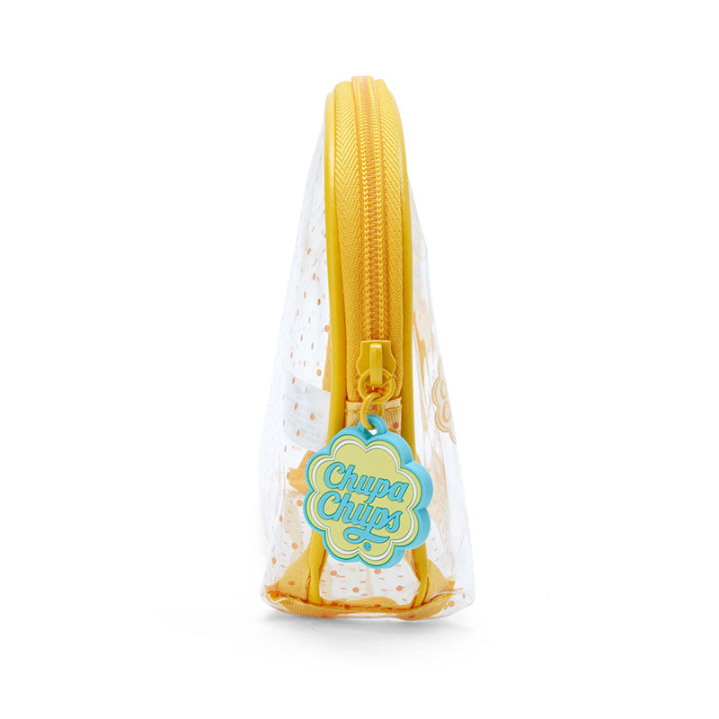 Estuche Cosmetiquera vinyl Chupa Chups Sanrio Original Japon Pompompurin